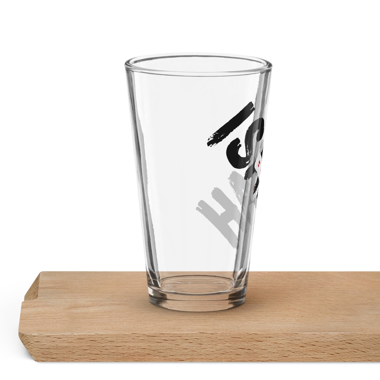 Shaker pint glass