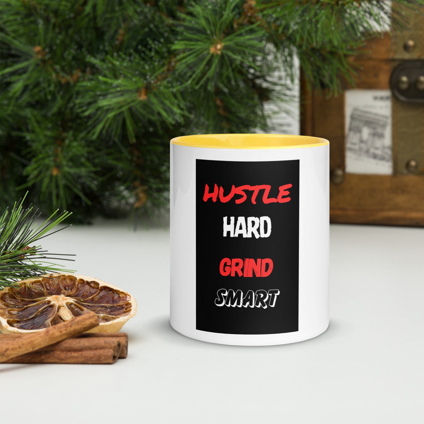 GRIND HARD HUSTLE SMART MUG