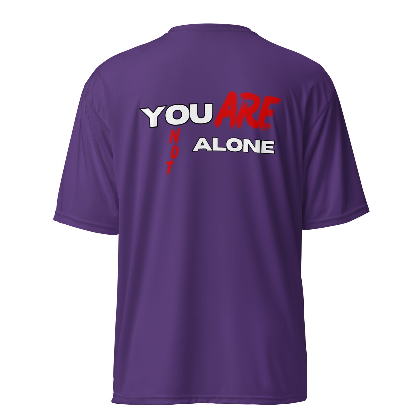 Unisex performance crew neck t-shirt