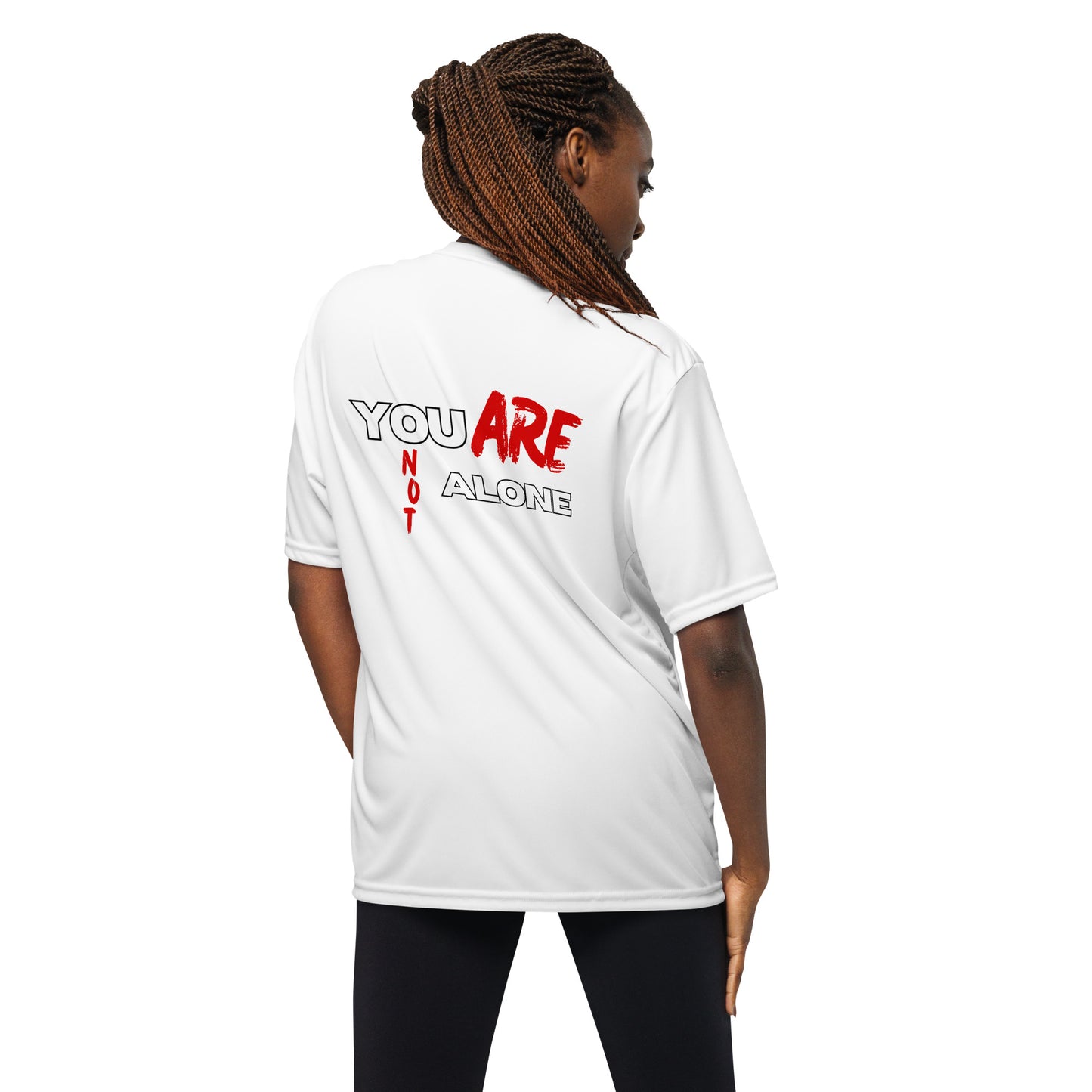 Unisex performance crew neck t-shirt