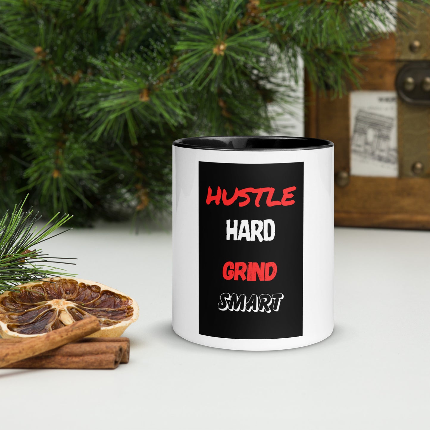 GRIND HARD HUSTLE SMART MUG