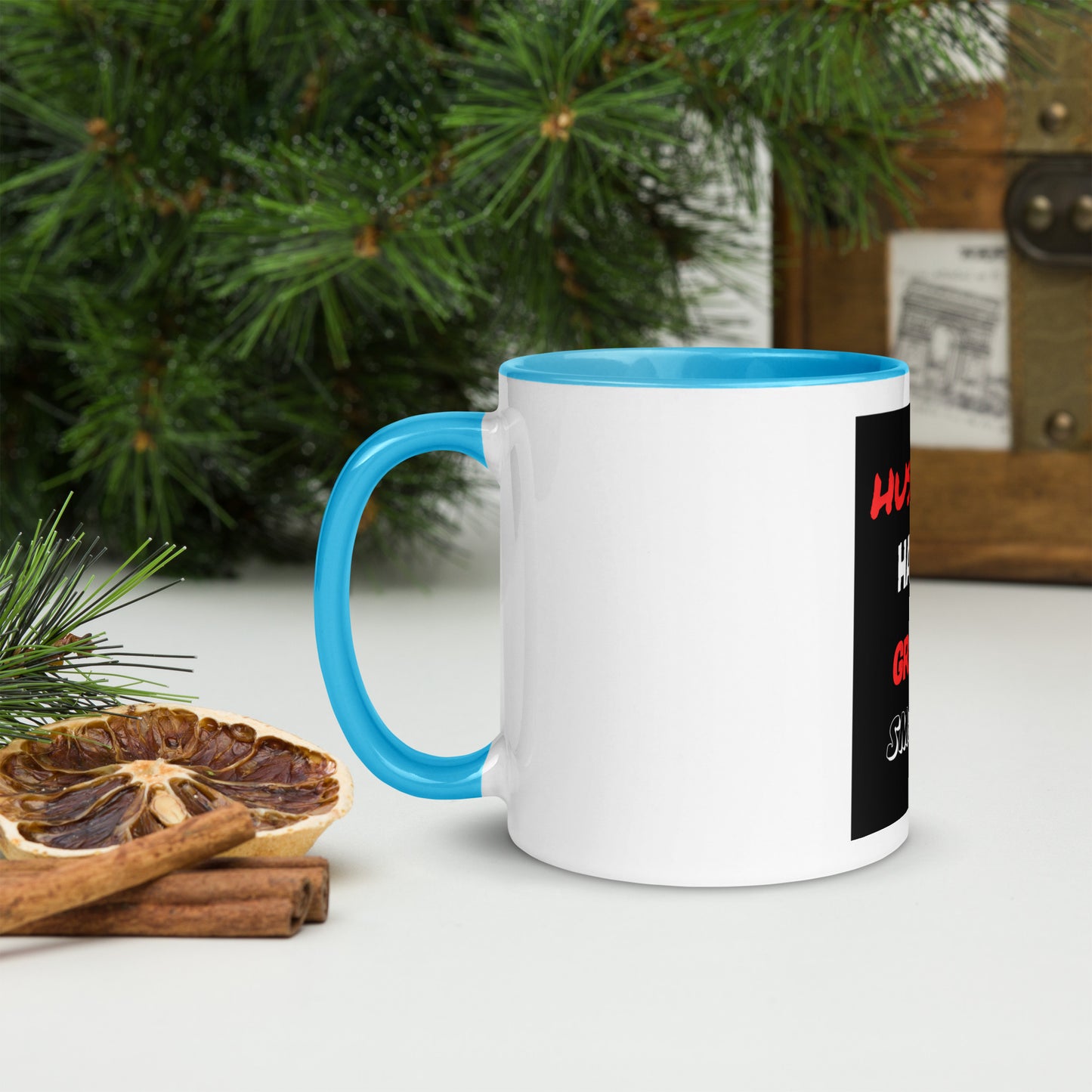 GRIND HARD HUSTLE SMART MUG