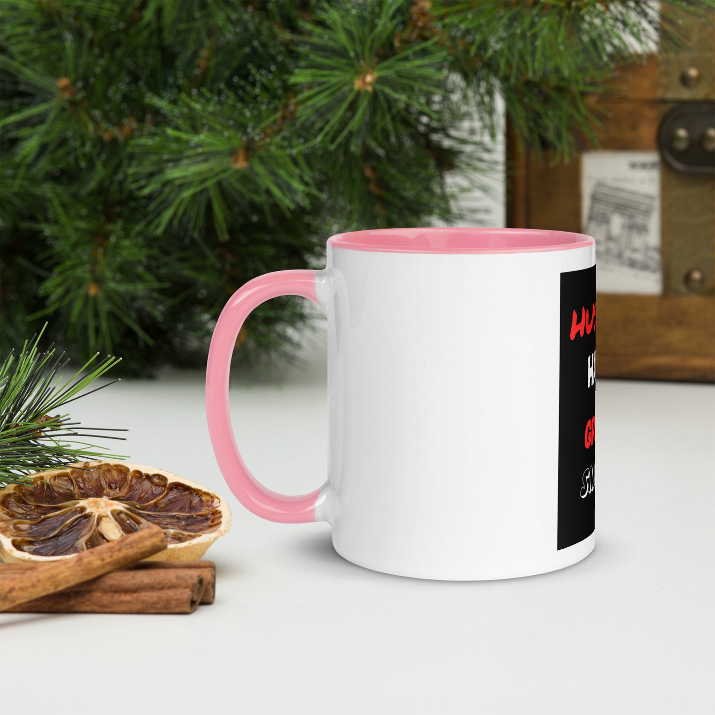 GRIND HARD HUSTLE SMART MUG