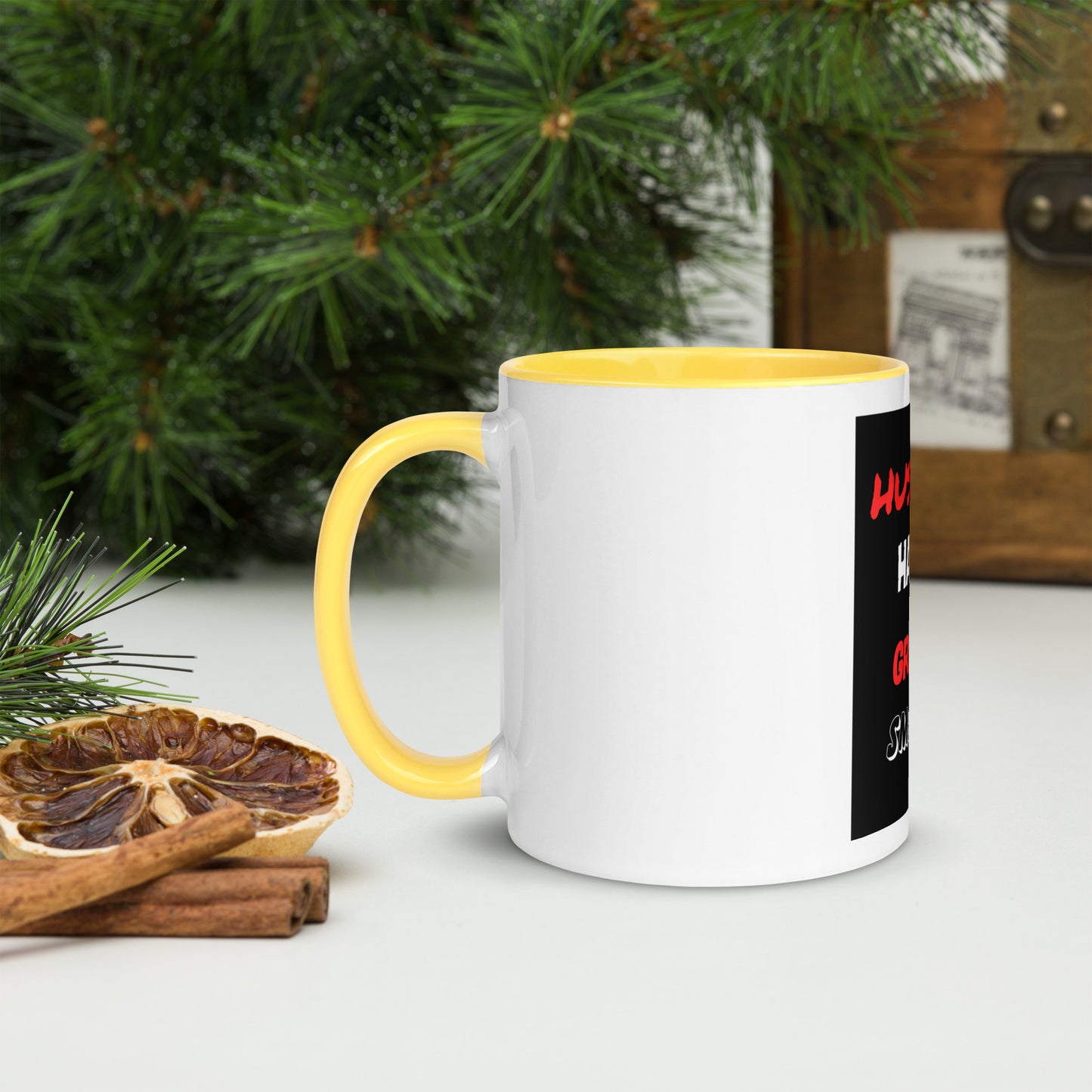 GRIND HARD HUSTLE SMART MUG