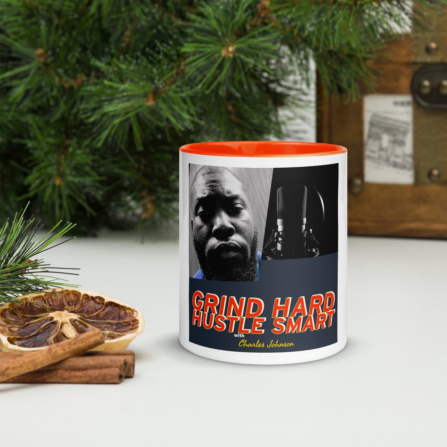 GRIND HARD HUSTLE SMART MUG