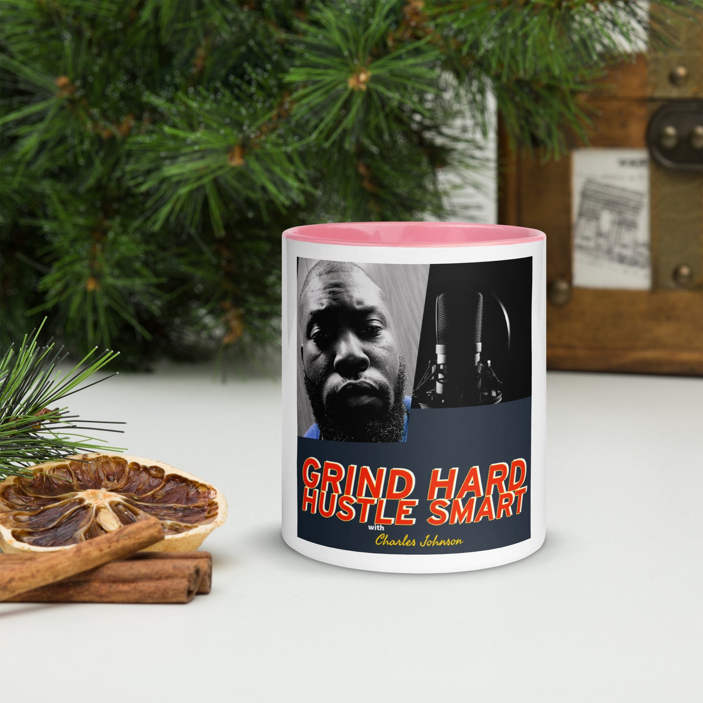 GRIND HARD HUSTLE SMART MUG
